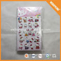 Lovely cute fashion cute design puffy sticker for kids